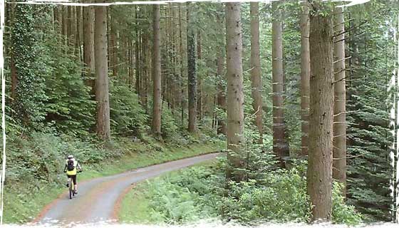 Sarn Helen,  Favourite day ride for manual bikes / Ebikes