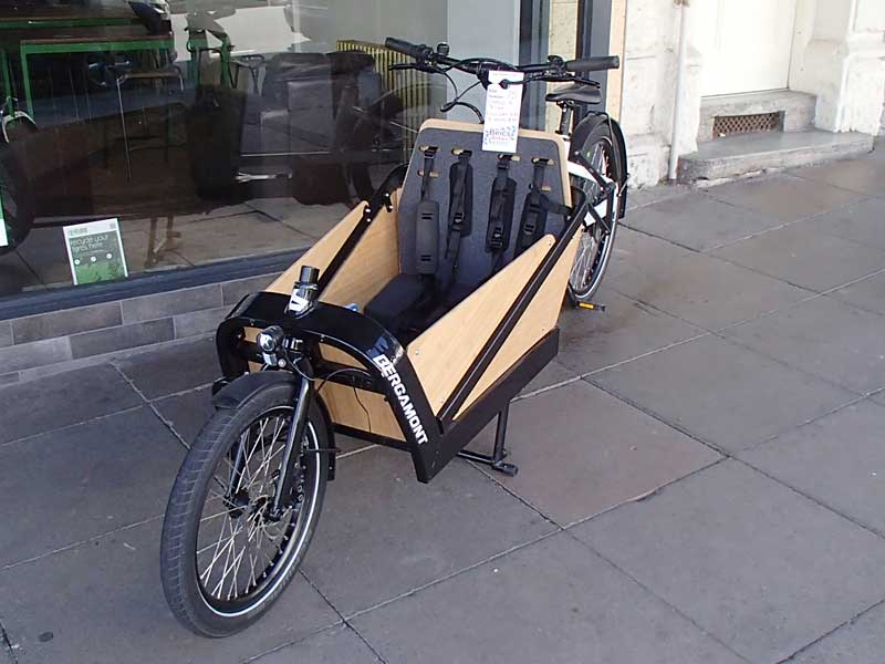 E Cargo Bike for hire